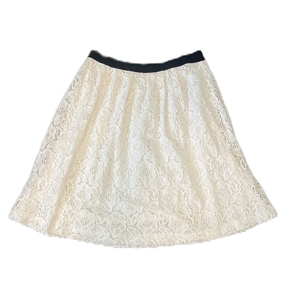 NWOT Ann Taylor LOFT Lace Chic A-Line Skirt - Picture 3 of 13